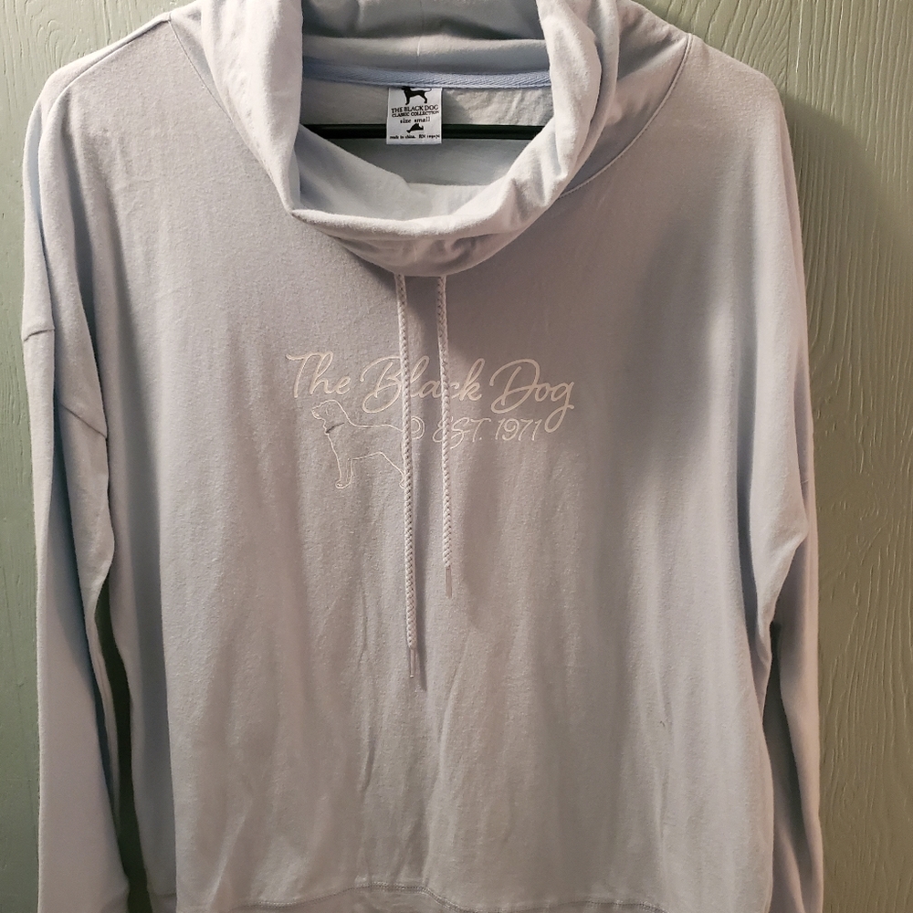 The Black Dog Pale Cowl Neck Pullover
